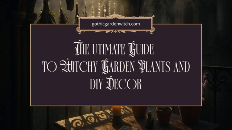 The Ultimate Guide to Witchy Garden Plants and DIY Decor