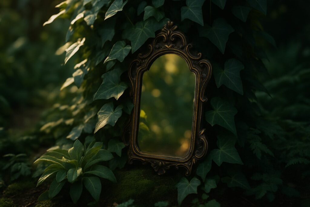 The Ultimate Guide to Witchy Garden Plants and DIY Decor 8 Witchy garden decor ideas - mirrors
