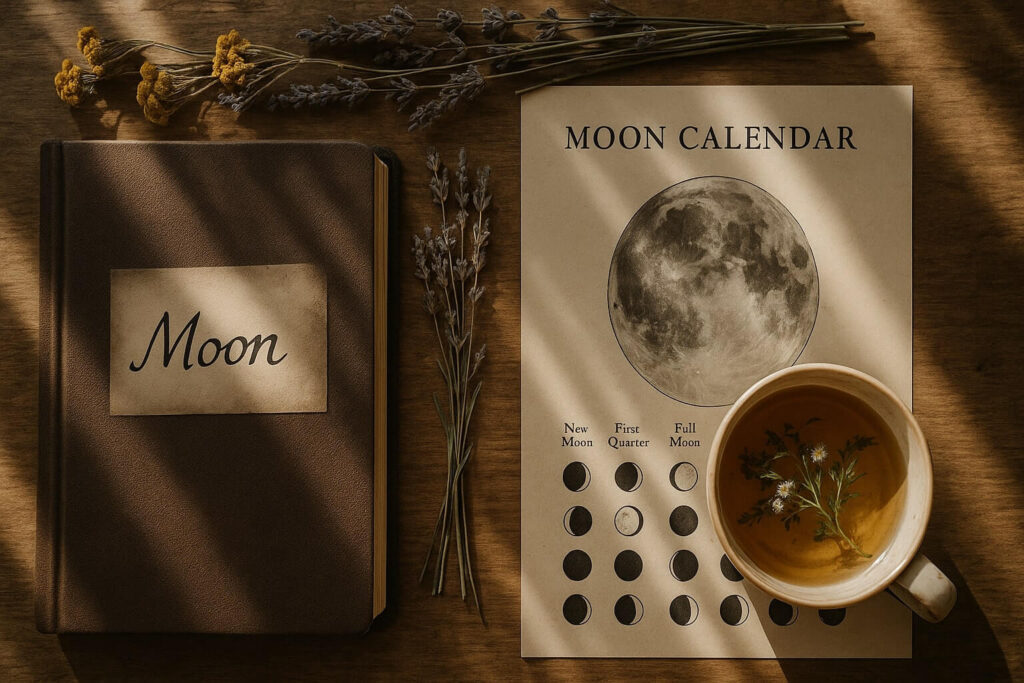 Moon magic and moon calendar