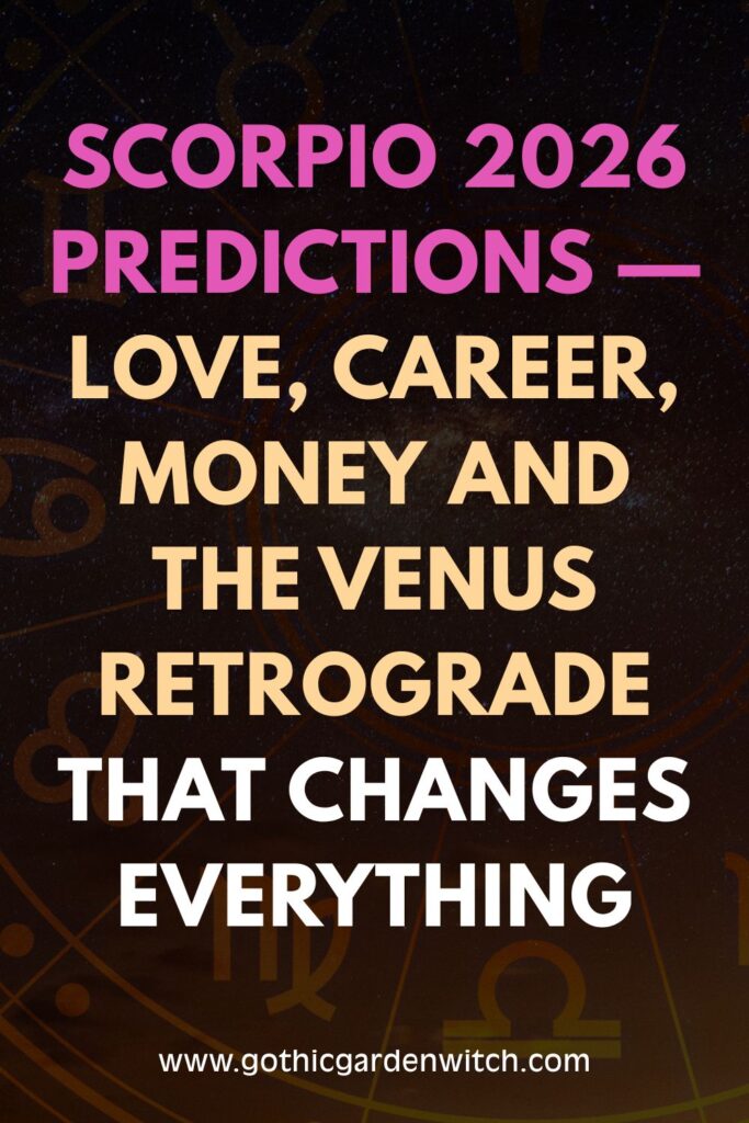 Scorpio horoscope 2026