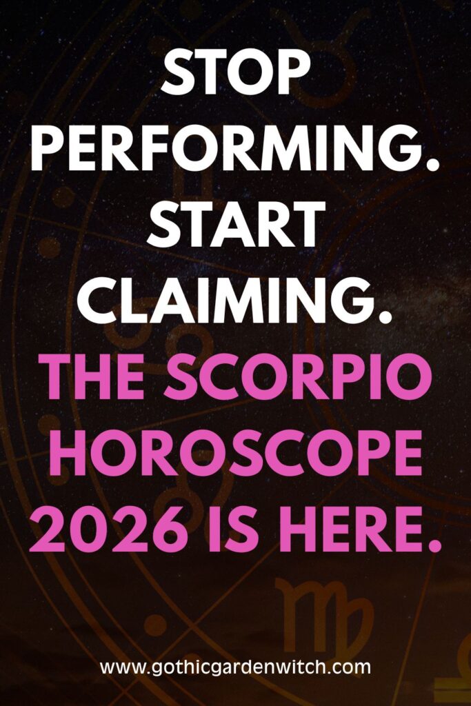 Scorpio Horoscope 2026 — The Year She Stops Betraying Her Own Truth - 2