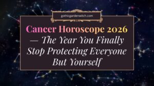 Cancer Horoscope 2026 — Jupiter Is Finally in Your Sign. Stop Giving. Start Receiving.