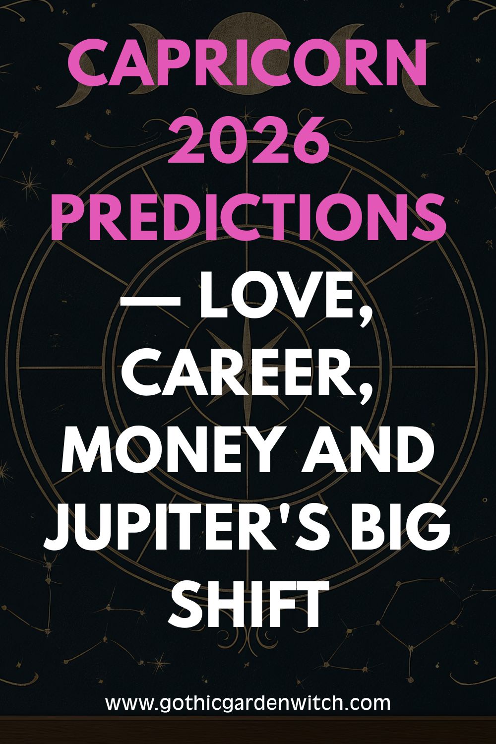 Capricorn 2026 Money and Relationships