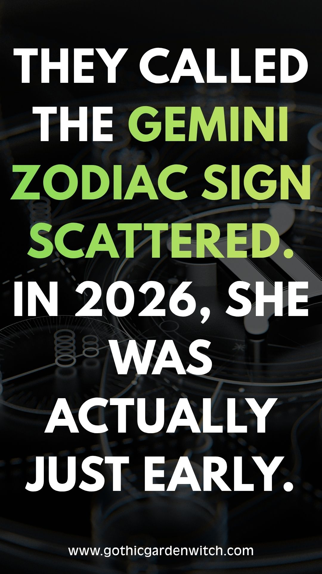Gemini horoscope 2026 dark feminine Uranus transformation pin - money horoscope