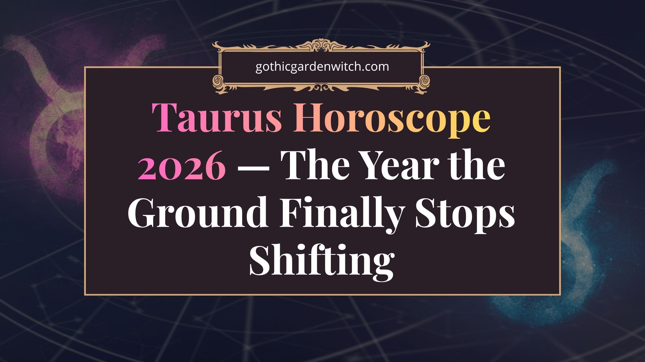taurus horoscope 2026