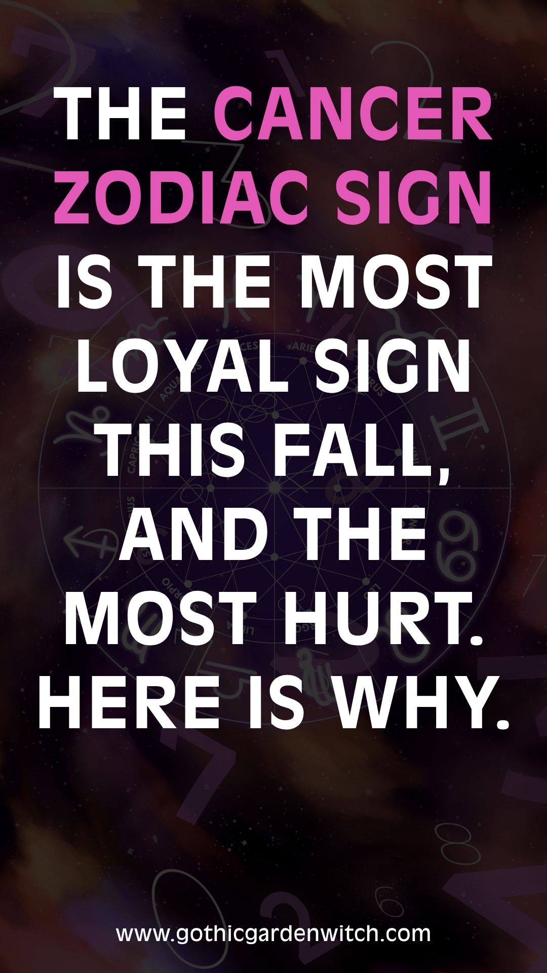 The Cancer zodiac sign is the most loyal sign this fall, and the most hurt. Here is why.