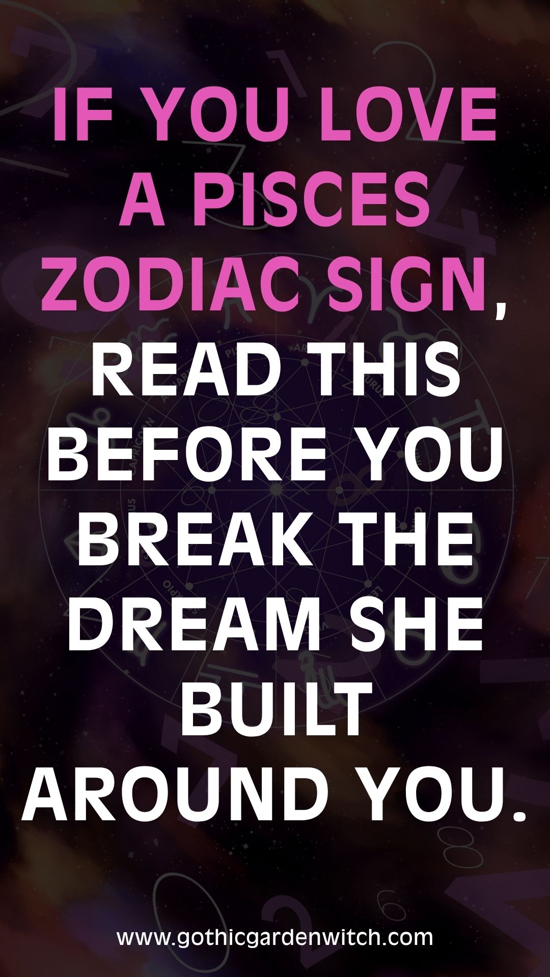 If you love a Pisces zodiac sign, read this before you break the dream she built around you.
