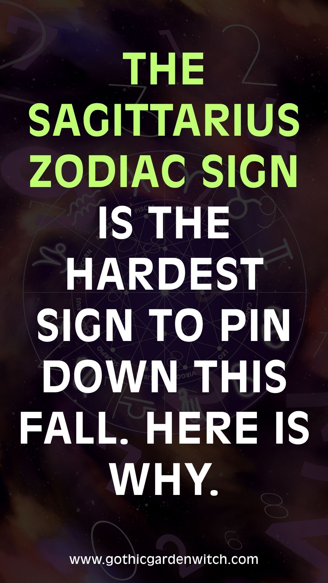 The Sagittarius zodiac sign is the hardest sign to pin down this fall. Here is why.